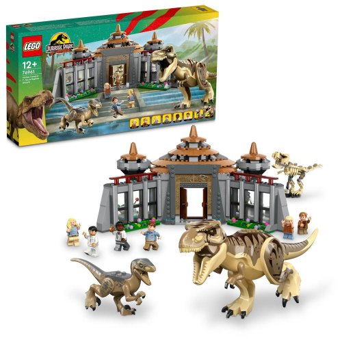 LEGO® Jurassic World™ 76961 Centrum dla odwiedzających: atak tyranozaura i raptora