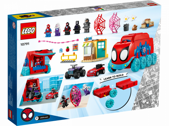 LEGO® Marvel 10791 A pókcsapat mobil főhadiszállása