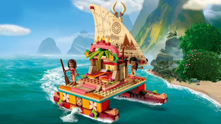 LEGO® Disney™ 43210 Le bateau d’exploration de Vaiana