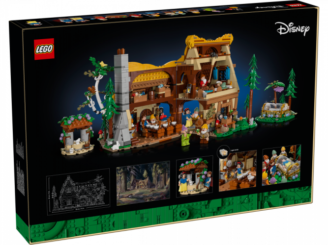 LEGO® Disney™ 43242 Snövits och de sju dvärgarnas stuga