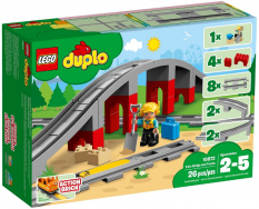 LEGO® DUPLO® 10872 Doplňky k vláčku – most a koleje