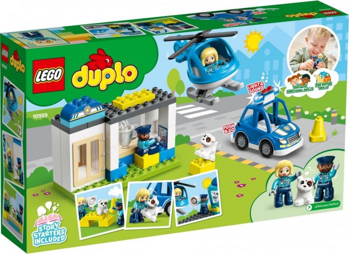 LEGO® DUPLO® 10959 Le commissariat et l’hélicoptère de la police